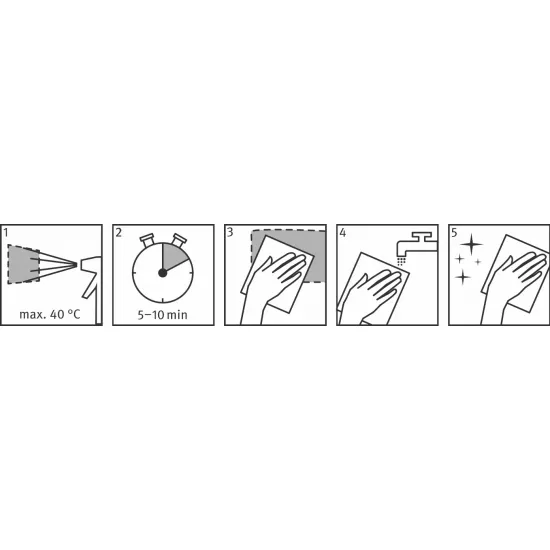 00312482 Fırınlar için Temizleyici Jel Sprey