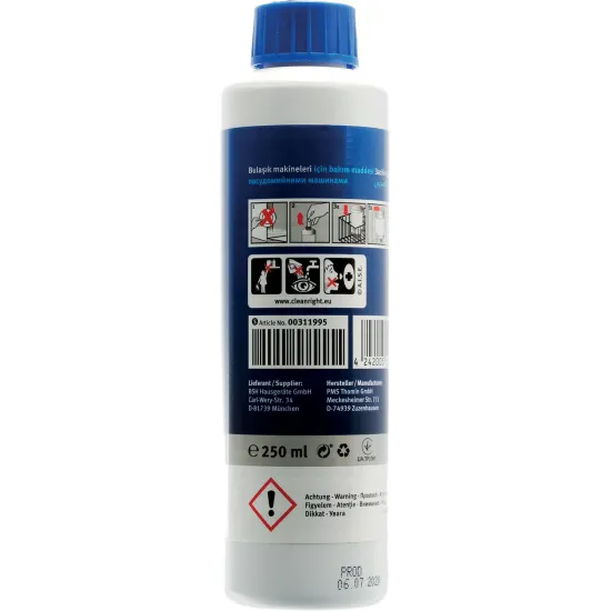 00311995 Bulaşık Makineleri için Sıvı Temizleyici