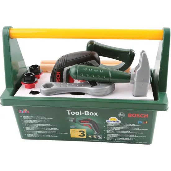 17005963 Bosch Oyuncak Tamir Set El Çantası 14 Parça