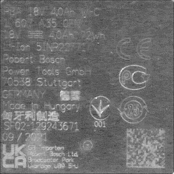 17006537 Şarj Edilebilir Unlimited Kablosuz Dikey Süpürge Bataryası