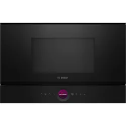 Serie 8 Built-In Microwave with grill Siyah