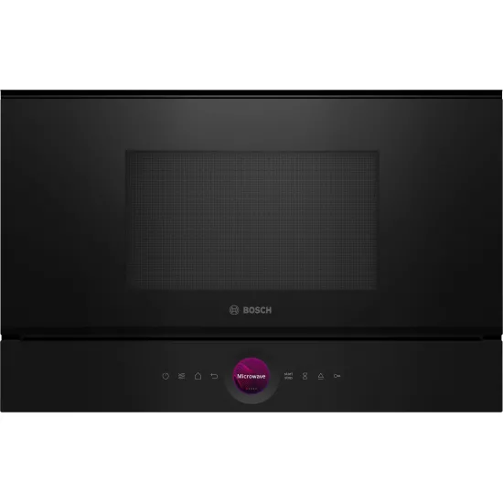 Serie 8 Built-In Microwave with grill Siyah