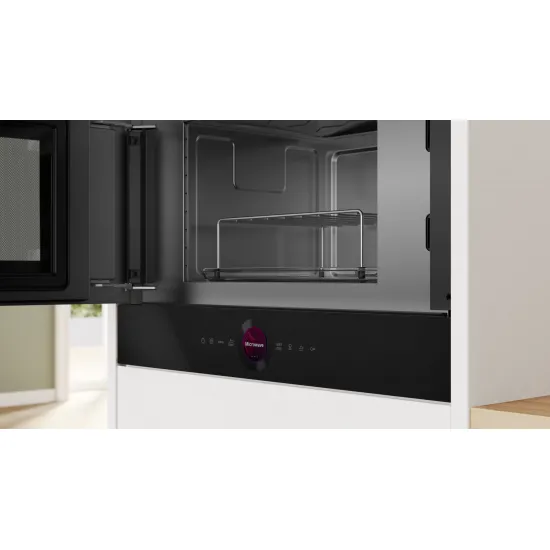 Serie 8 Built-In Microwave with grill Siyah