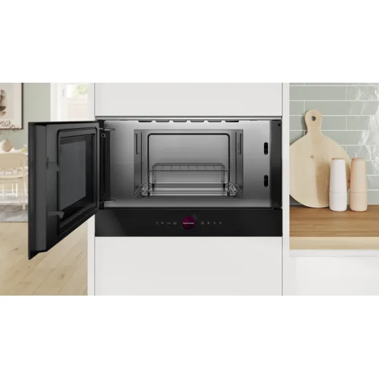 Serie 8 Built-In Microwave with grill Siyah