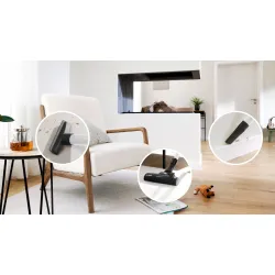 Serie 4 Toz torbalı Süpürge ProHygienic Beyaz