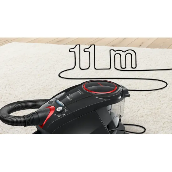 Serie 8 Toz torbasız Süpürge ProPower Siyah