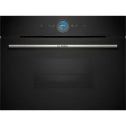 Serie 8 Buharlı Fırın 60 x 45 cm Siyah