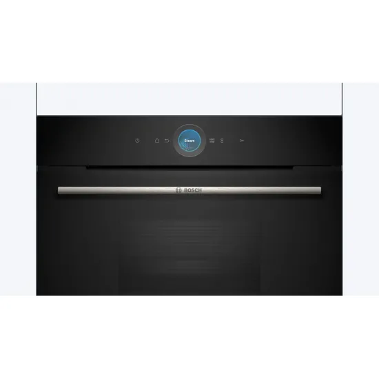 Serie 8 Buharlı Fırın 60 x 45 cm Siyah