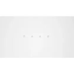 Serie 6 Duvar Tipi Davlumbaz 60 cm Beyaz Cam Yüzey