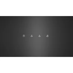 Serie 6 Duvar Tipi Davlumbaz 60 cm Siyah Cam