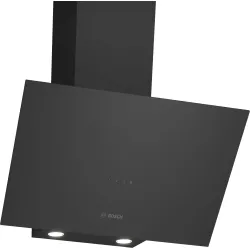 Serie 2 Duvar Tipi Davlumbaz 60 cm Siyah Cam, Siyah