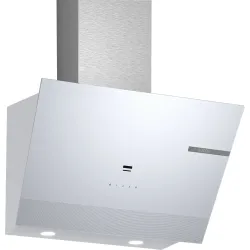 Serie 6 Duvar Tipi Davlumbaz 60 cm Beyaz Cam Yüzey, Beyaz