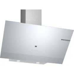 Serie 6 Duvar Tipi Davlumbaz 90 cm Beyaz Cam Yüzey, Beyaz