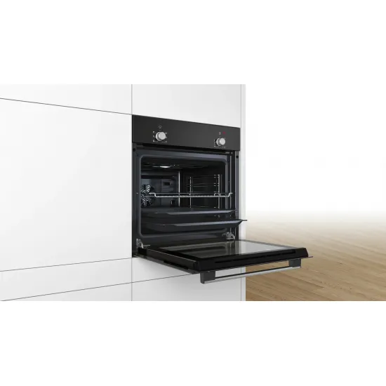 Serie 2 Ankastre Fırın 60 x 60 cm Siyah