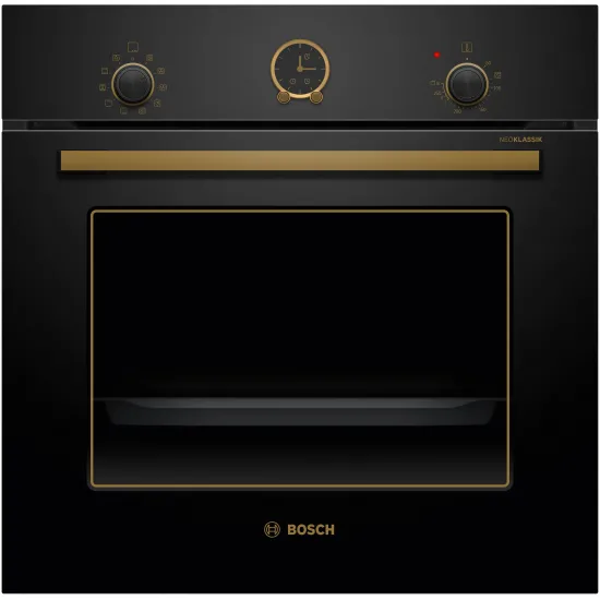 Serie 4 Ankastre Fırın 60 x 60 cm NeoKlasik, Siyah