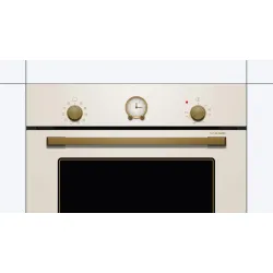 Serie 4 Ankastre Fırın 60 x 60 cm NeoKlasik, İnci beyazı