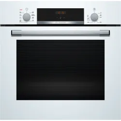 Serie 4 Buhar Destekli Ankastre Fırın 60 x 60 cm Beyaz