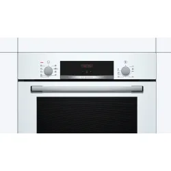 Serie 4 Buhar Destekli Ankastre Fırın 60 x 60 cm Beyaz