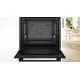 Series 4 Built-in oven with added steam function 60 x 60 cm Black