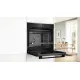 Series 4 Built-in oven with added steam function 60 x 60 cm Black