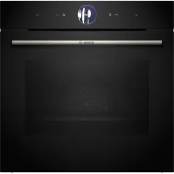 Serie 8 Buhar Destekli Ankastre Fırın 60 x 60 cm Siyah