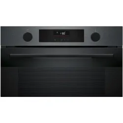 Serie 4 Buhar Destekli Ankastre Fırın 60 x 60 cm Black Inox