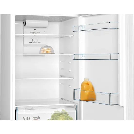 Serie 4 Üstten Donduruculu Buzdolabı 186 x 70 cm Beyaz, Total No Frost