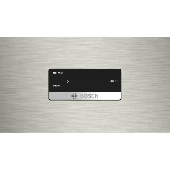 Serie 4 Üstten Donduruculu Buzdolabı 186 x 70 cm Kolay temizlenebilir Inox, Total No Frost