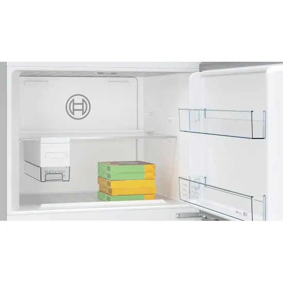 Serie 6 Üstten Donduruculu Buzdolabı 186 x 75 cm Kolay temizlenebilir Inox, Total No Frost