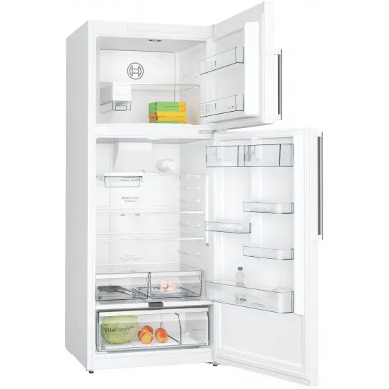 Serie 6 Üstten Donduruculu Buzdolabı 186 x 75 cm Beyaz, Total No Frost