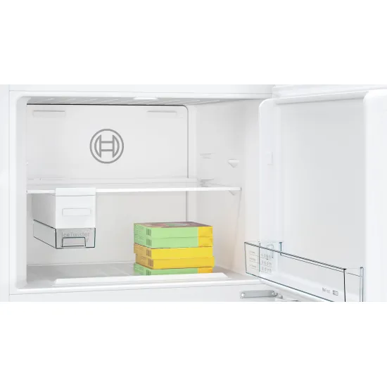 Serie 4 Üstten Donduruculu Buzdolabı 186 x 75 cm Beyaz, Total No Frost