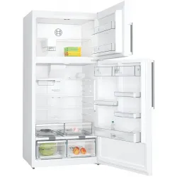 Serie 6 Üstten Donduruculu Buzdolabı 186 x 86 cm Beyaz, Total No Frost