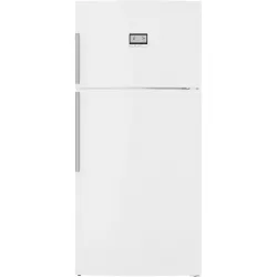 Serie 6 Üstten Donduruculu Buzdolabı 186 x 86 cm Beyaz, Total No Frost
