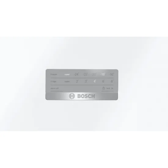 Serie 4 Üstten Donduruculu Buzdolabı 186 x 86 cm Beyaz, Total No Frost