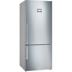 Serie 8 Alttan Donduruculu Buzdolabı 186 x 75 cm Kolay temizlenebilir Inox, Total No Frost