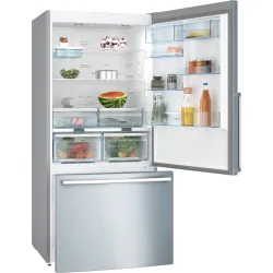 Serie 6 Alttan Donduruculu Buzdolabı 186 x 86 cm Kolay temizlenebilir Inox, Total No Frost