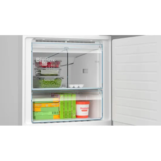Serie 4 Alttan Donduruculu Buzdolabı 186 x 70 cm Kolay temizlenebilir Inox, Total No Frost