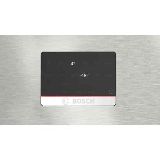 Serie 4 Alttan Donduruculu Buzdolabı 186 x 70 cm Kolay temizlenebilir Inox, Total No Frost