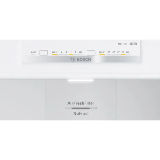 Serie 4 Alttan Donduruculu Buzdolabı 186 x 70 cm Beyaz, Total No Frost