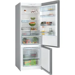 Serie 6 Alttan Donduruculu Buzdolabı 193 x 70 cm Kolay temizlenebilir Inox, Total No Frost