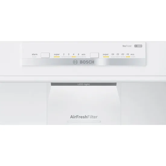 Serie 6 Alttan Donduruculu Buzdolabı 193 x 70 cm Kolay temizlenebilir Inox, Total No Frost