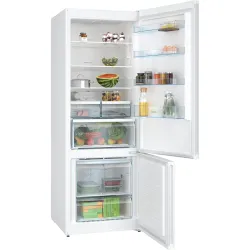 Serie 4 Alttan Donduruculu Buzdolabı 193 x 70 cm Beyaz, Total No Frost