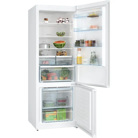 Serie 4 Alttan Donduruculu Buzdolabı 193 x 70 cm Beyaz, Total No Frost