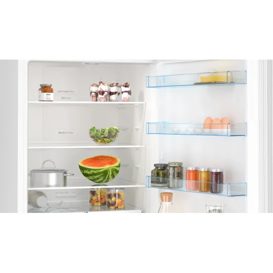 Serie 4 Alttan Donduruculu Buzdolabı 193 x 70 cm Beyaz, Total No Frost