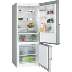 Serie 6 Alttan Donduruculu Buzdolabı 186 x 75 cm Kolay temizlenebilir Inox, Total No Frost