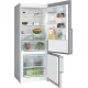 Serie 6 Alttan Donduruculu Buzdolabı 186 x 75 cm Kolay temizlenebilir Inox, Total No Frost