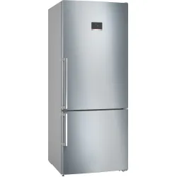 Serie 6 Alttan Donduruculu Buzdolabı 186 x 75 cm Kolay temizlenebilir Inox, Total No Frost