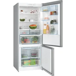 Serie 4 Alttan Donduruculu Buzdolabı 186 x 75 cm Kolay temizlenebilir Inox, Total No Frost