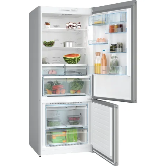 Serie 4 Alttan Donduruculu Buzdolabı 186 x 75 cm Kolay temizlenebilir Inox, Total No Frost