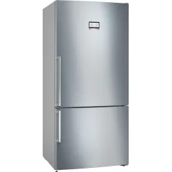 Serie 6 Alttan Donduruculu Buzdolabı 186 x 86 cm Kolay temizlenebilir Inox, Total No Frost